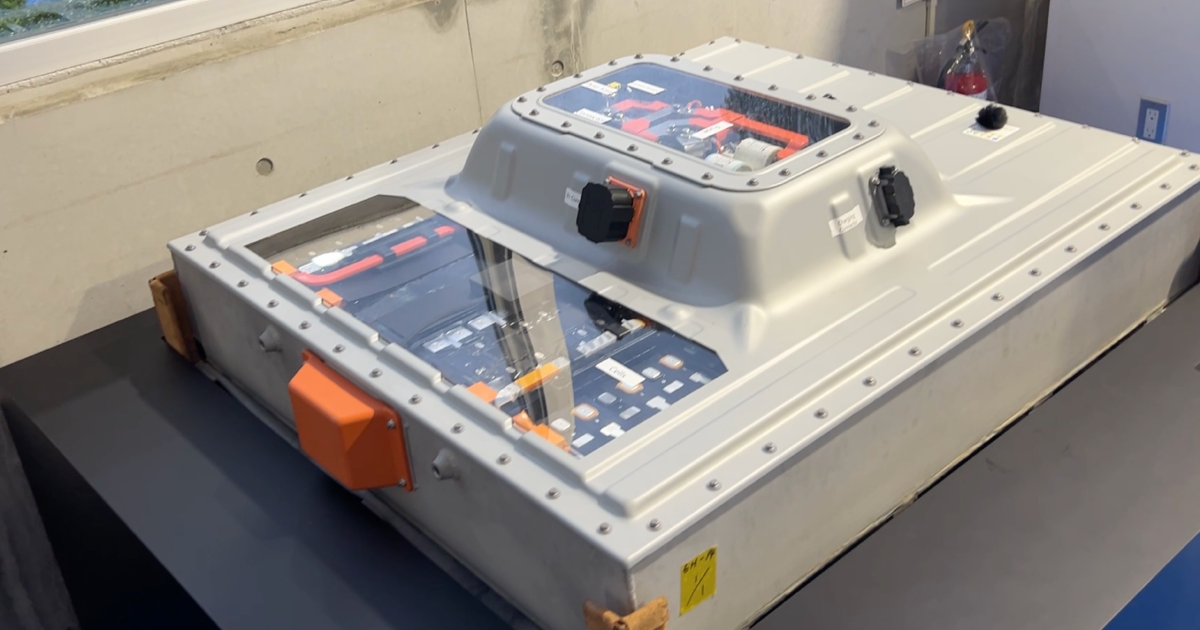 high voltage EV battery